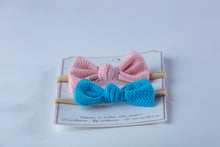 Cargar imagen en el visor de la galería, Mini Bows - Rosa y azul
